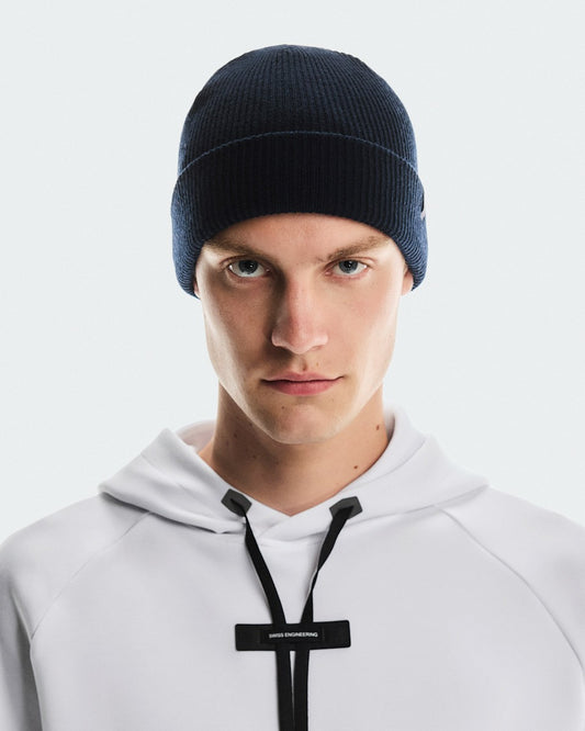 On United States Signature / Merino Beanie - Midnight