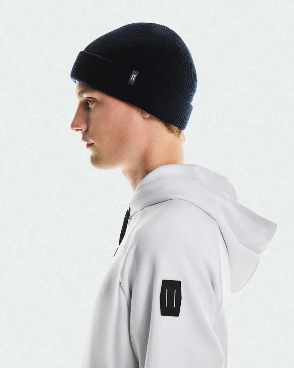 On United States Signature / Merino Beanie - Midnight