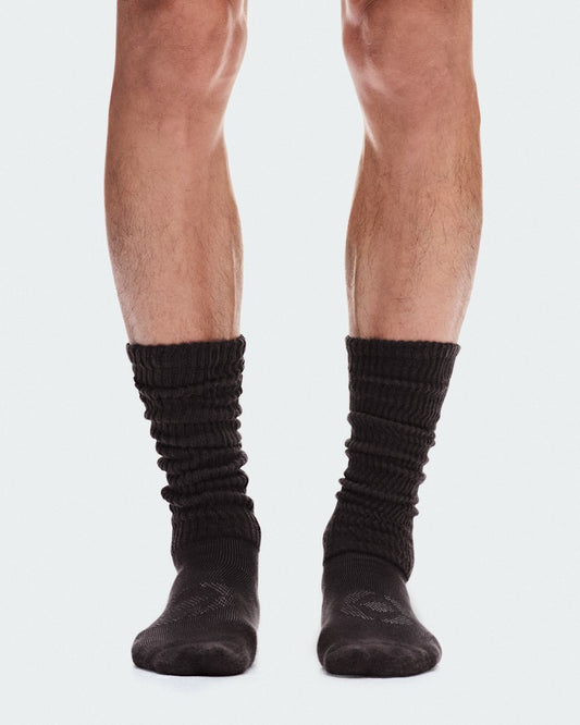On United States Best Seller / Slouchy Socks FKA - Espresso
