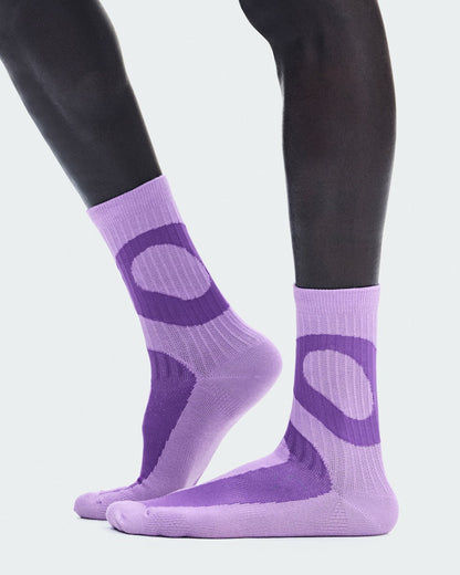 On United States Hot Sale / Liquid Logo Sock High 2P - Aconite/Endive
