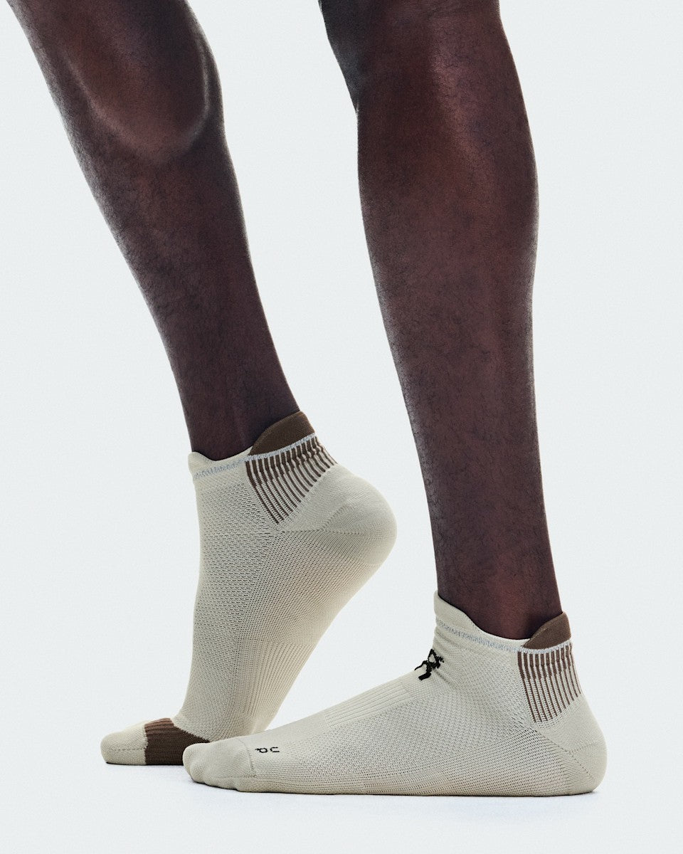 On United States Discount / Performance Run Sock Low - Brume/Clove