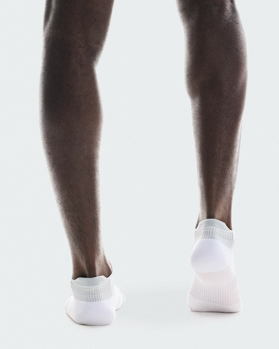 On United States Sale / Performance Run Sock Low - White/Glacier
