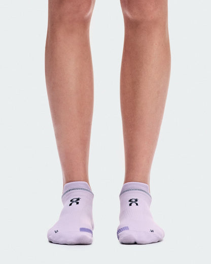 On United States Hot Sale / Performance Run Sock Low - Foxglove/Mallow