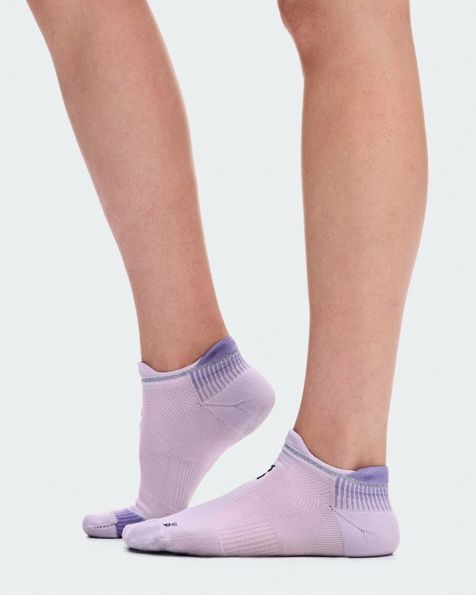 On United States Hot Sale / Performance Run Sock Low - Foxglove/Mallow