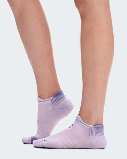 On United States Hot Sale / Performance Run Sock Low - Foxglove/Mallow