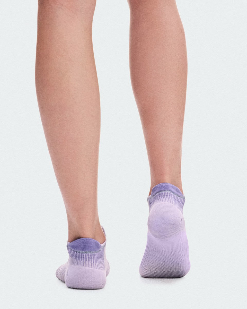 On United States Hot Sale / Performance Run Sock Low - Foxglove/Mallow