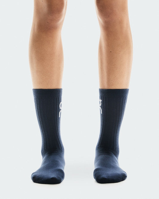 On United States Deals / Logo Sock High 3P - Navy