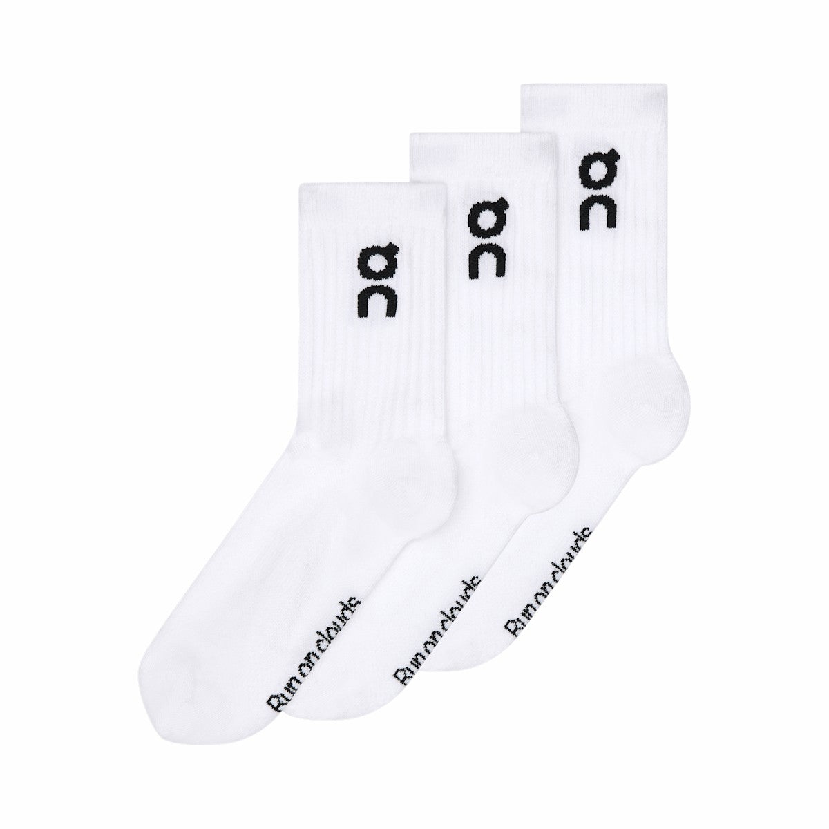 On United States Hot Sale / Logo Sock High 3P - White