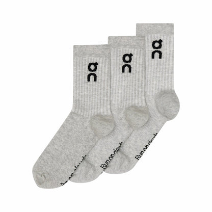 On United States Hot Sale / Logo Sock High 3P - White