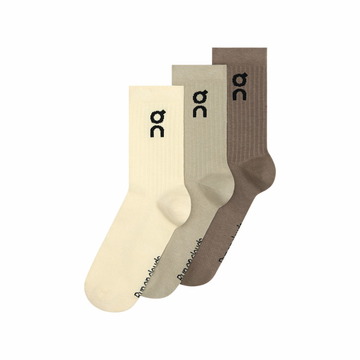 On United States Hot Sale / Logo Sock High 3P - White