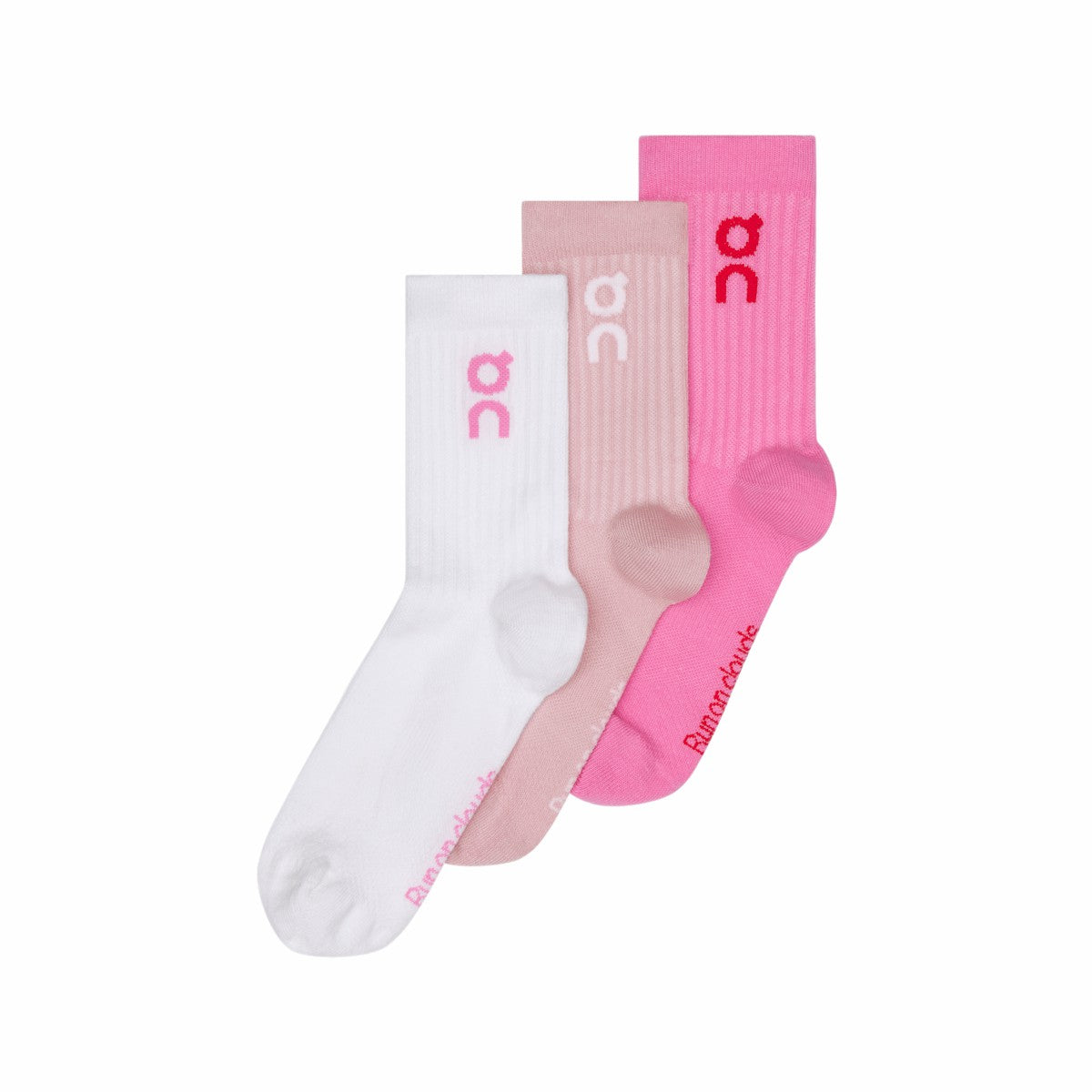 On United States Hot Sale / Logo Sock High 3P - White