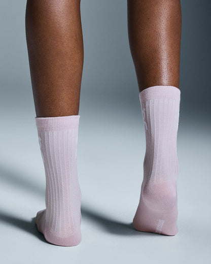 On United States New / Logo Sock High 3P - Mauve/Raspberry