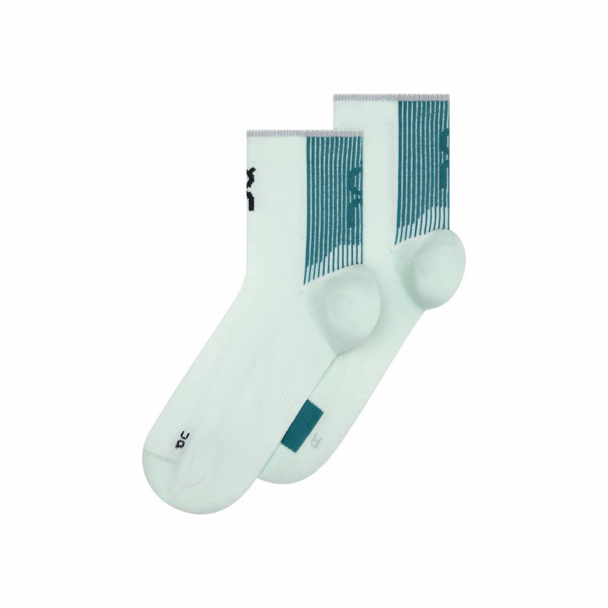 On United States Latest / Performance Run Sock Mid - White/Glacier