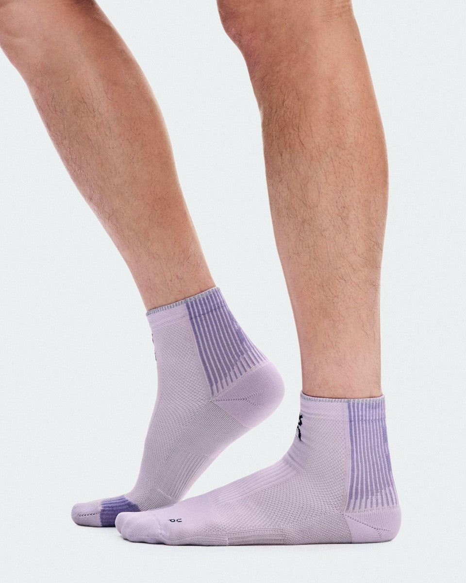 On United States Hot Sale / Performance Run Sock Mid - Foxglove/Mallow
