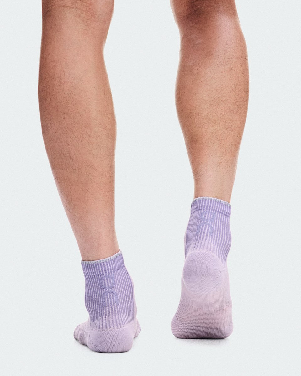 On United States Hot Sale / Performance Run Sock Mid - Foxglove/Mallow
