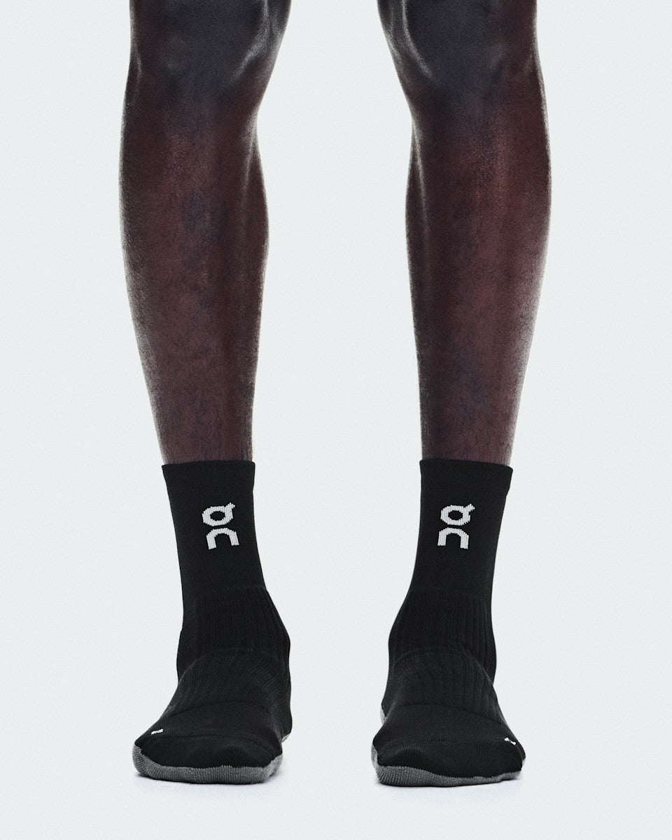 On United States Discount / Trail Sock High 2P - Black/Black