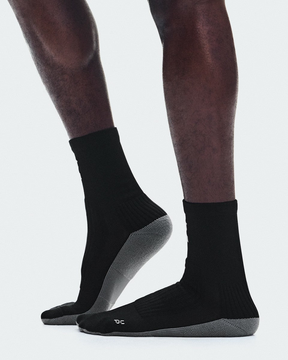 On United States Discount / Trail Sock High 2P - Black/Black
