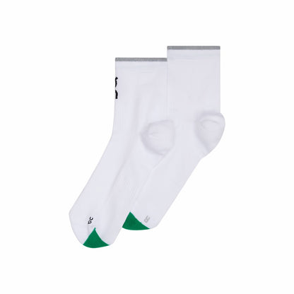 On United States Value / Elite Run Sock Mid - White/Ivory