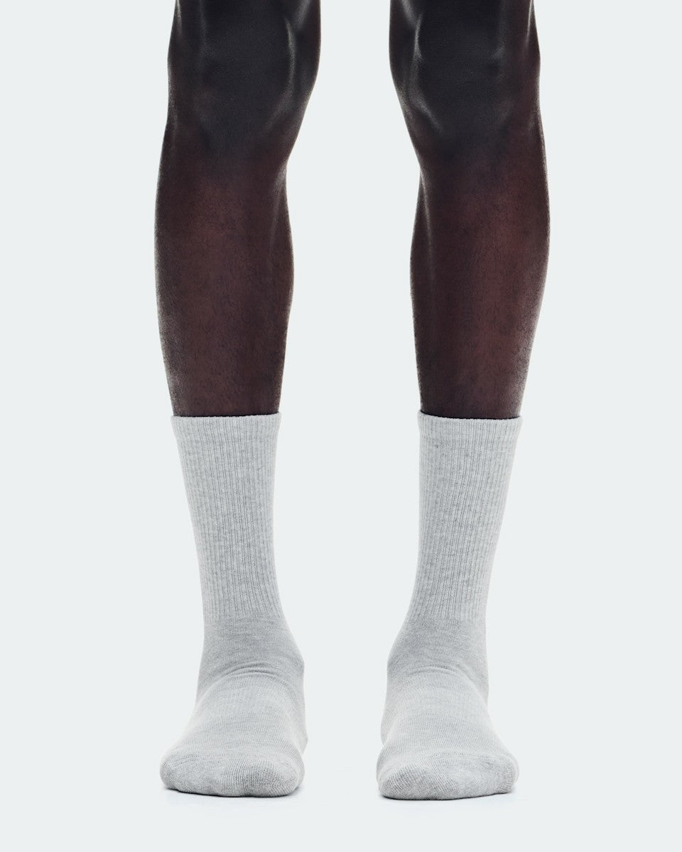 On United States Premium / Club Sock High 2P - Heather Gray