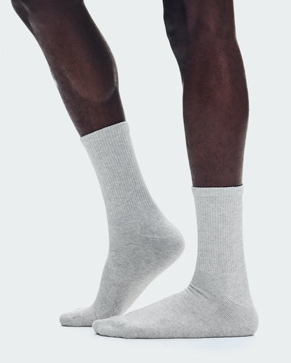 On United States Premium / Club Sock High 2P - Heather Gray