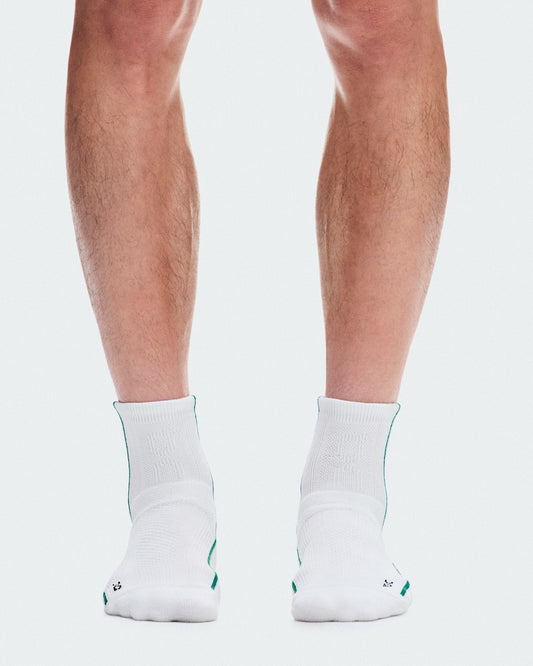 On United States Trending / Court Sock Mid - White/Neem