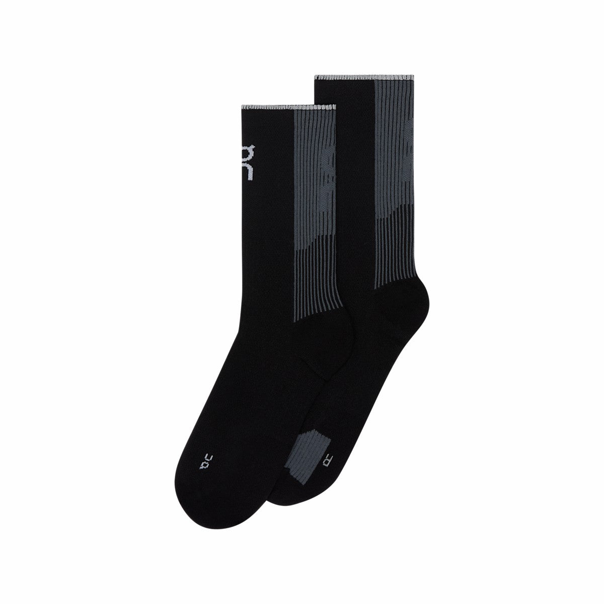 On United States Premium / Performance Run Sock High - Navy/Navy