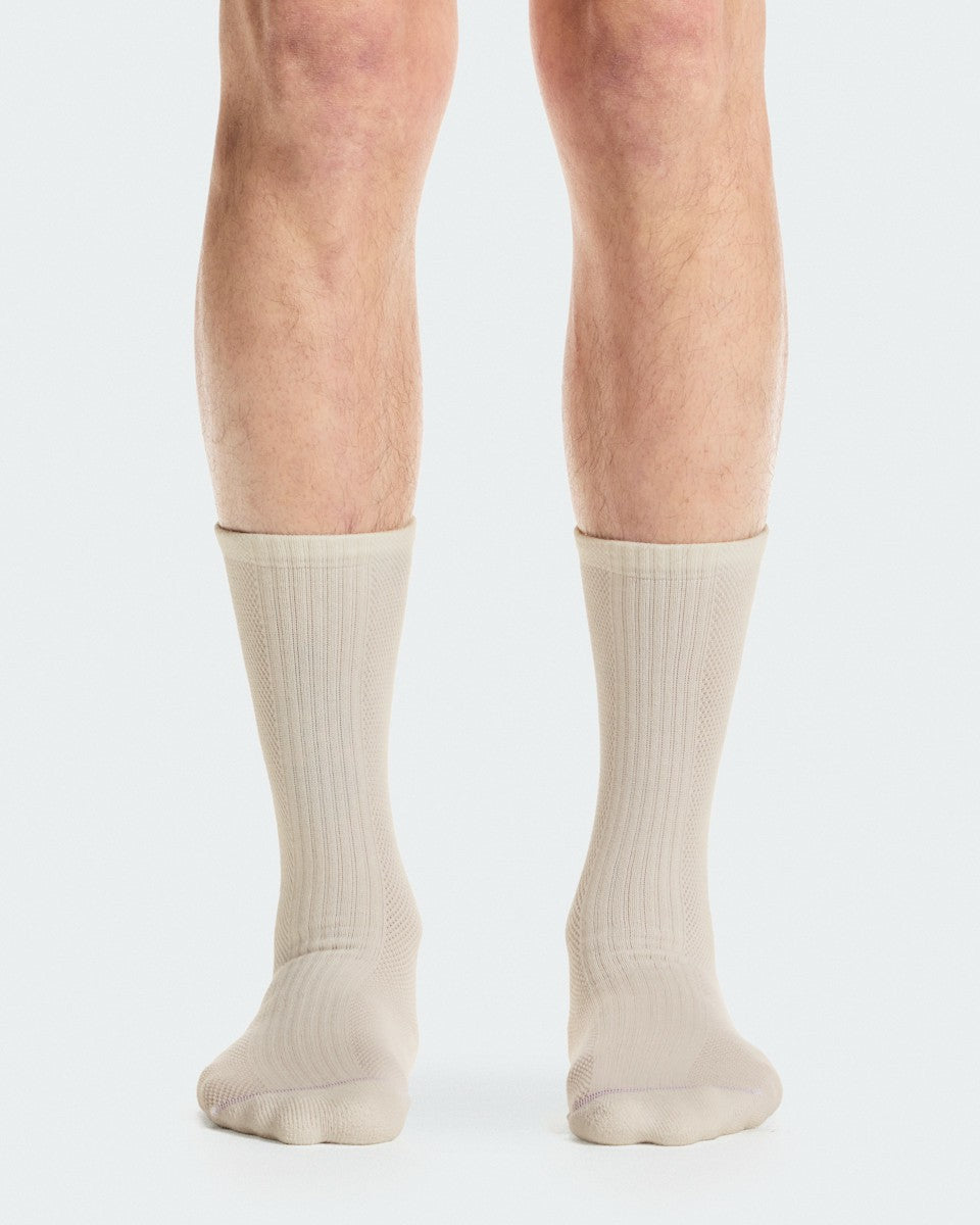 On United States Sale / Hybrid Sock High 2P - Ivory