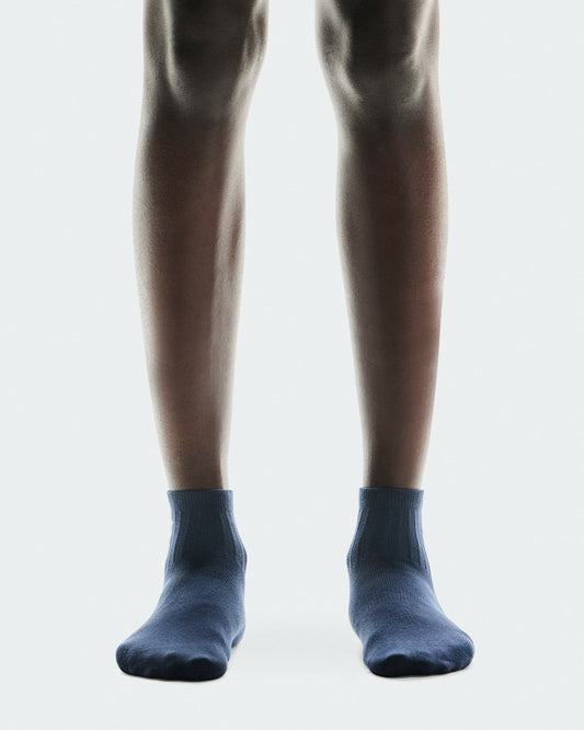 On United States Latest / Logo Sock Mid 3P - Navy