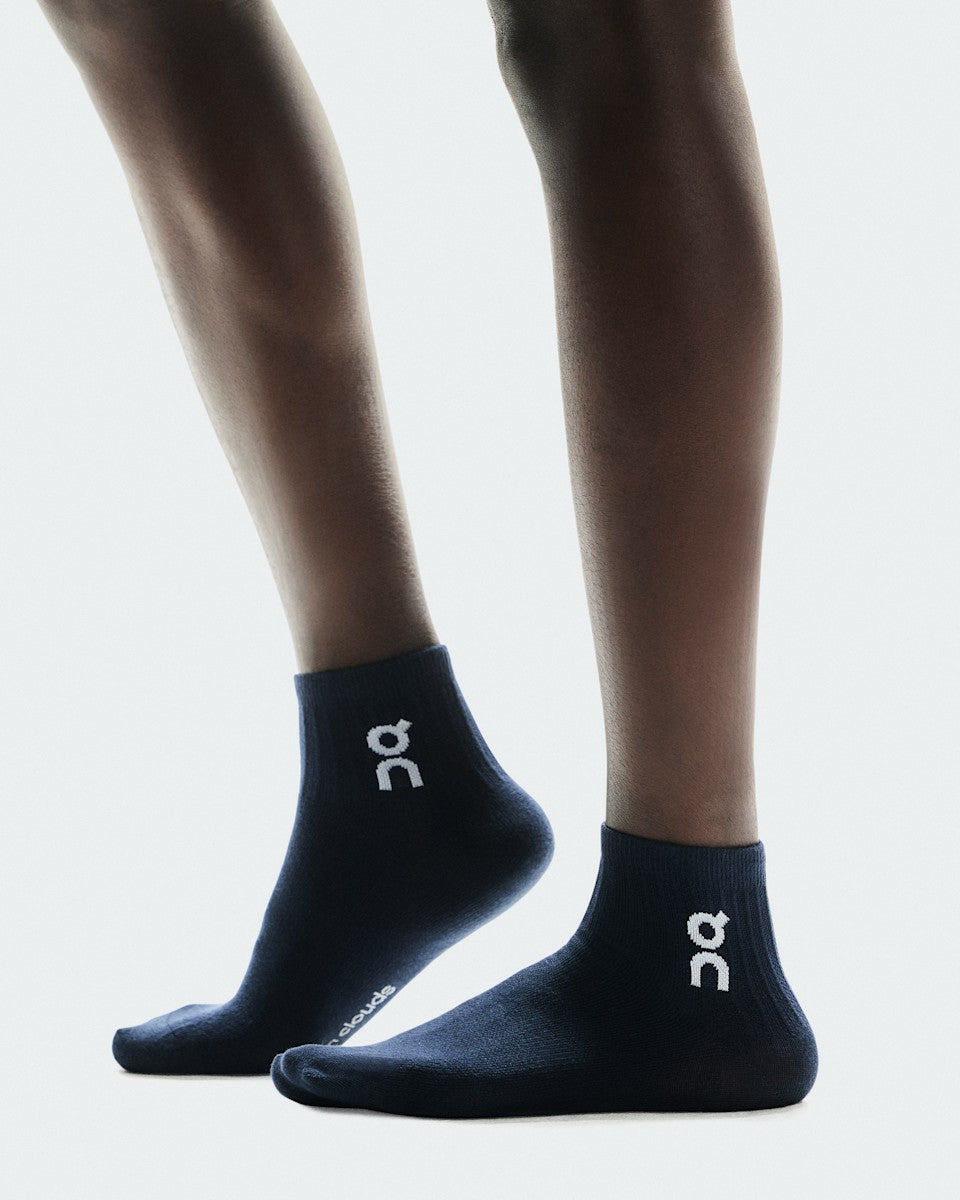 On United States Latest / Logo Sock Mid 3P - Navy