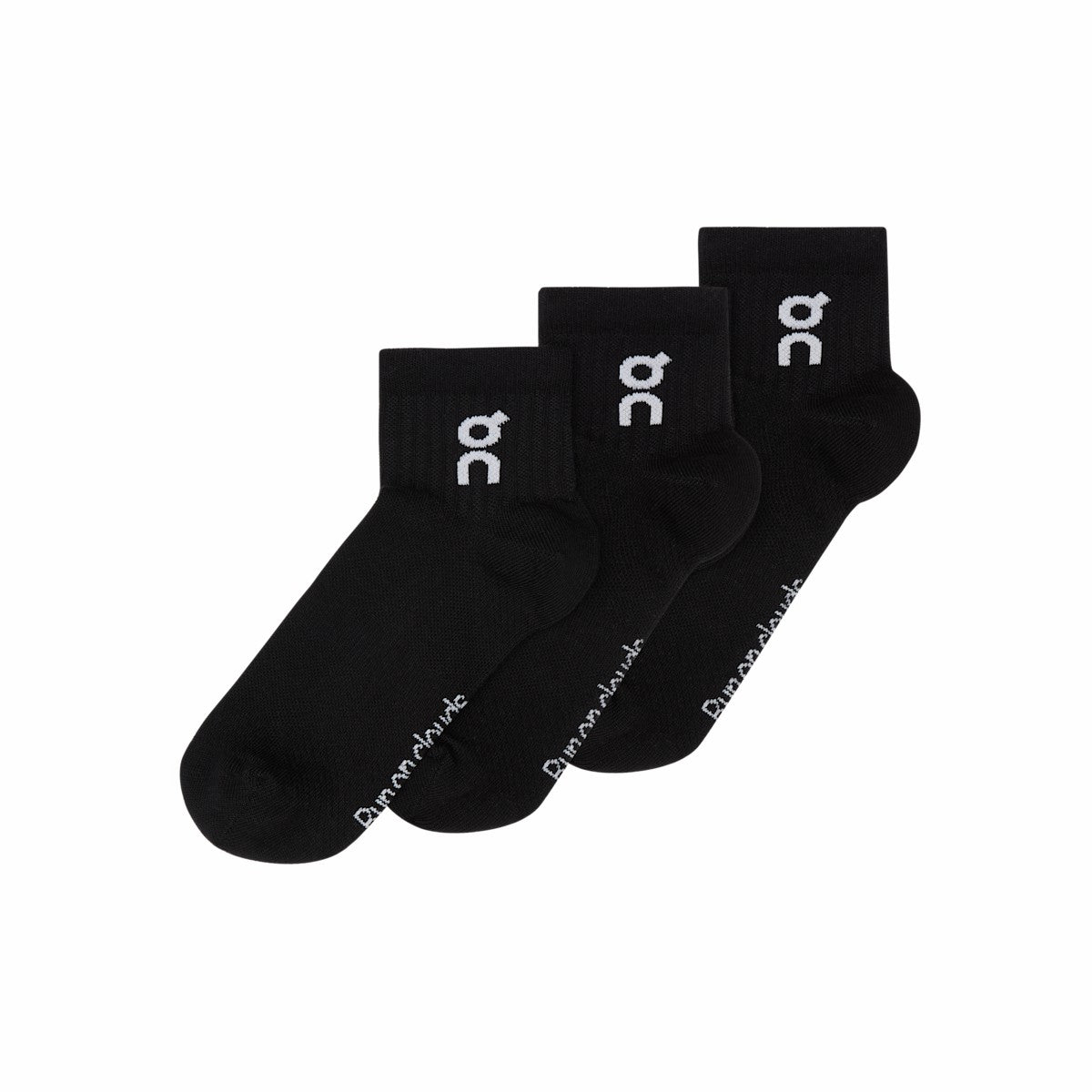On United States Smart Buy / Logo Sock Mid 3P - Heather Gray