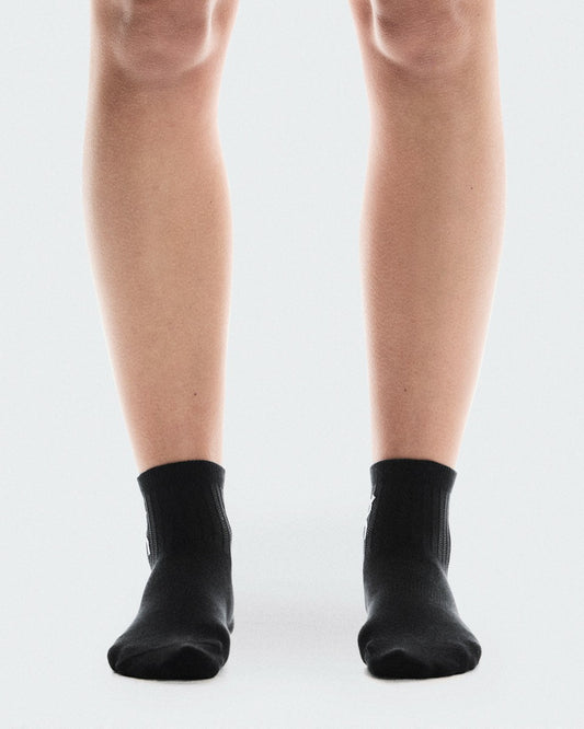 On United States Premium / Logo Sock Mid 3P - Black