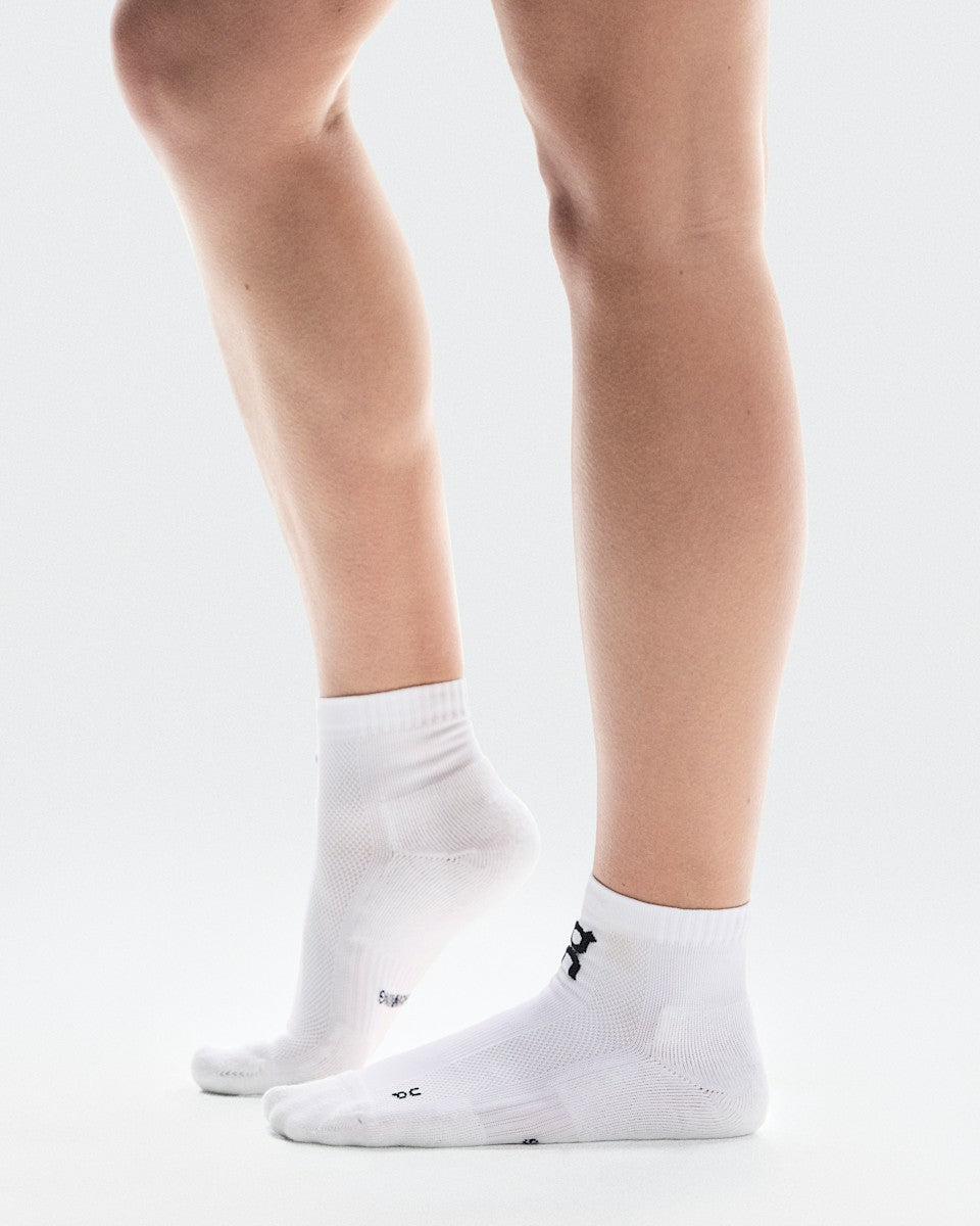 On United States New / Core Run Sock Mid 2P - White