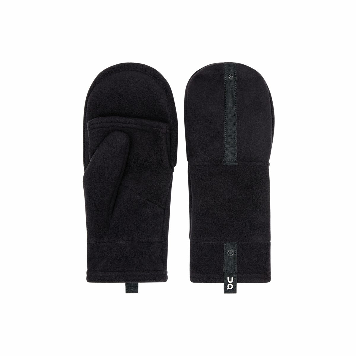 On United States Quality / Fleece Mitten - Black