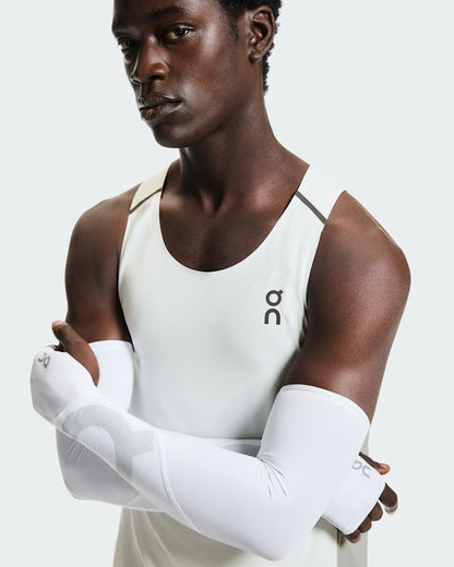On United States Essential / Solar Arm Sleeves - White