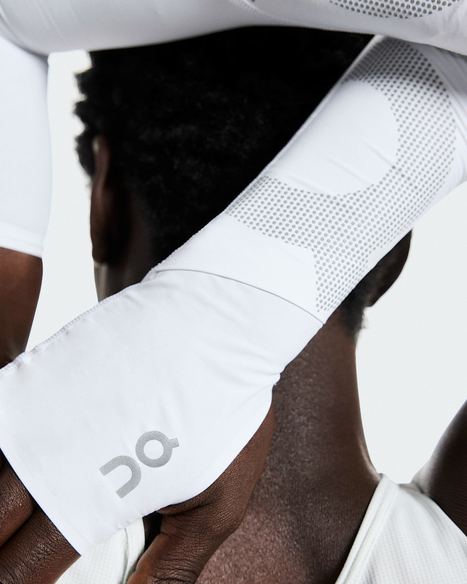 On United States Essential / Solar Arm Sleeves - White
