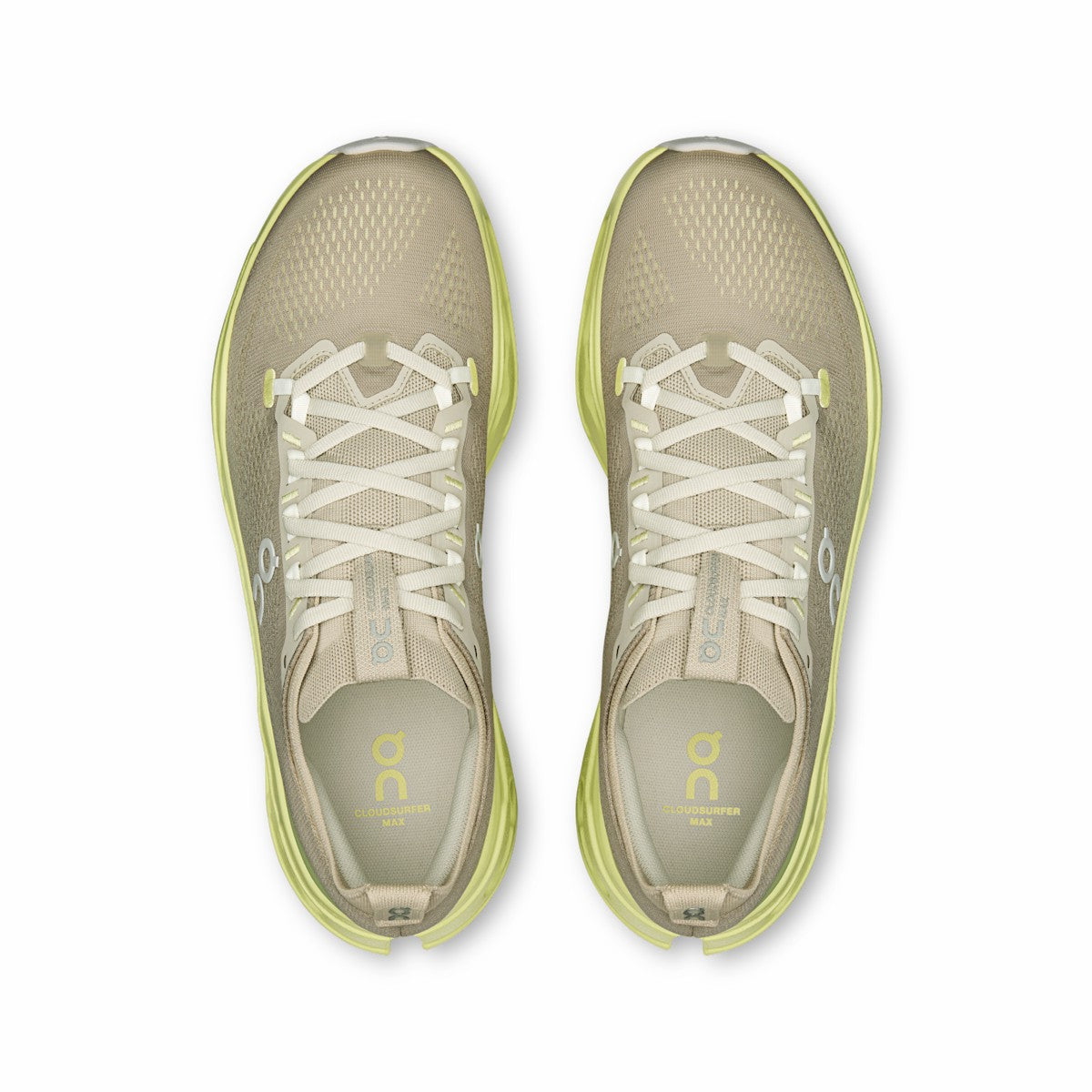 On United States Featured / Men's Cloudsurfer Max - Pelican/Limelight
