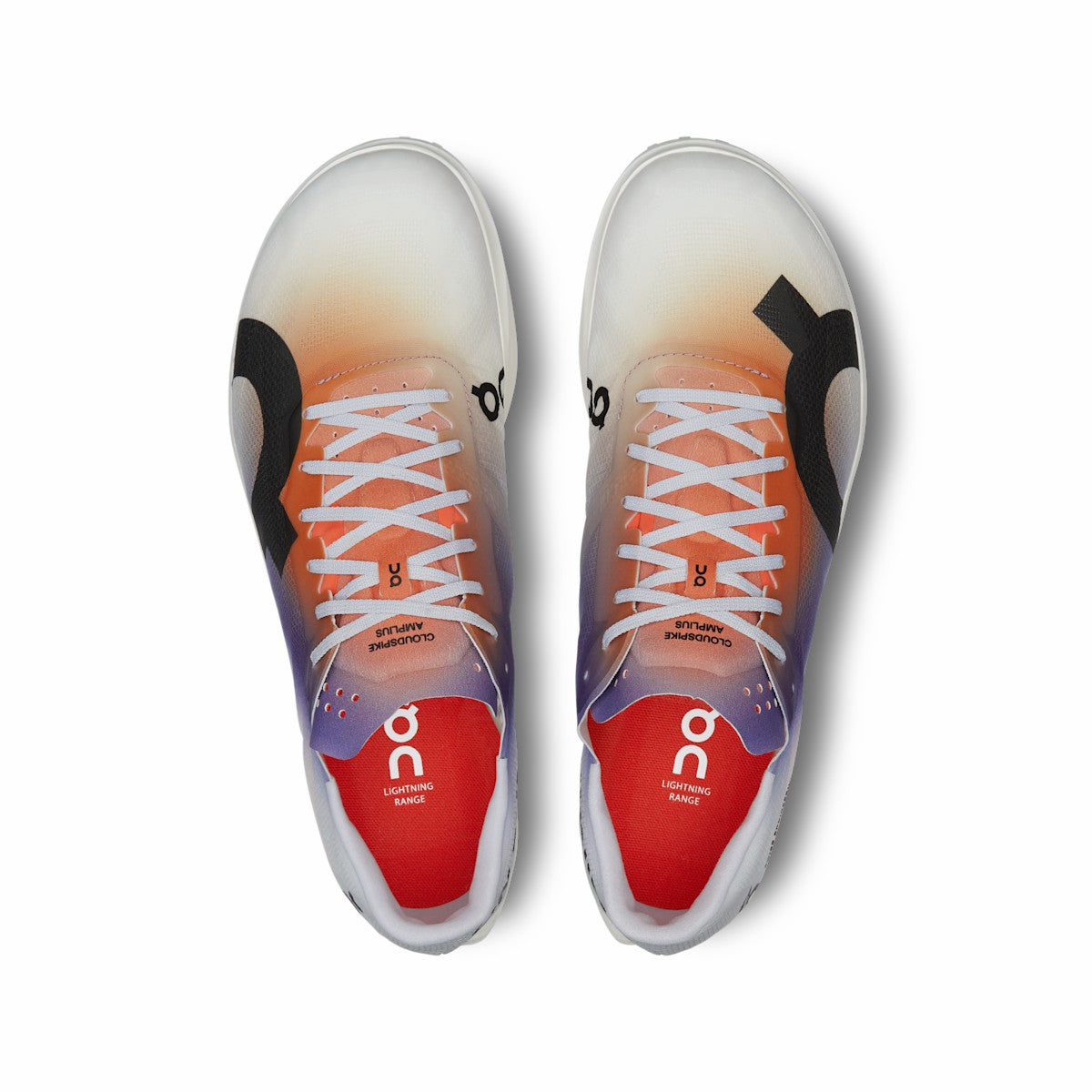 On United States Essential / Men's Cloudspike Amplius - White/Flame
