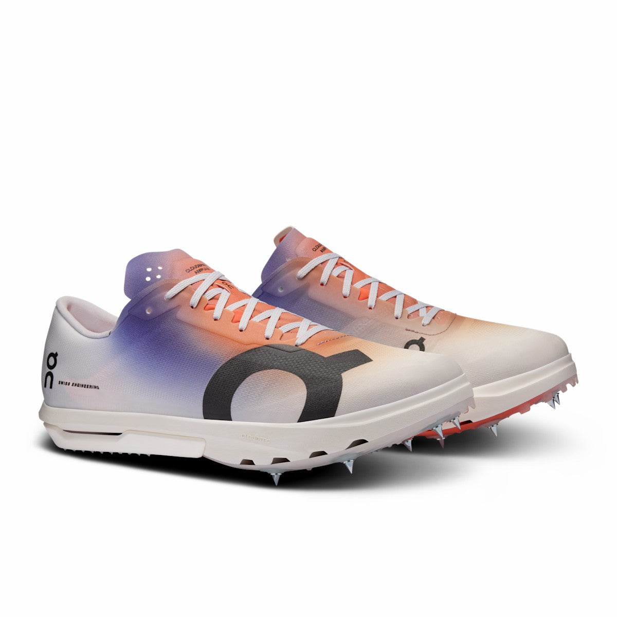 On United States Essential / Men's Cloudspike Amplius - White/Flame