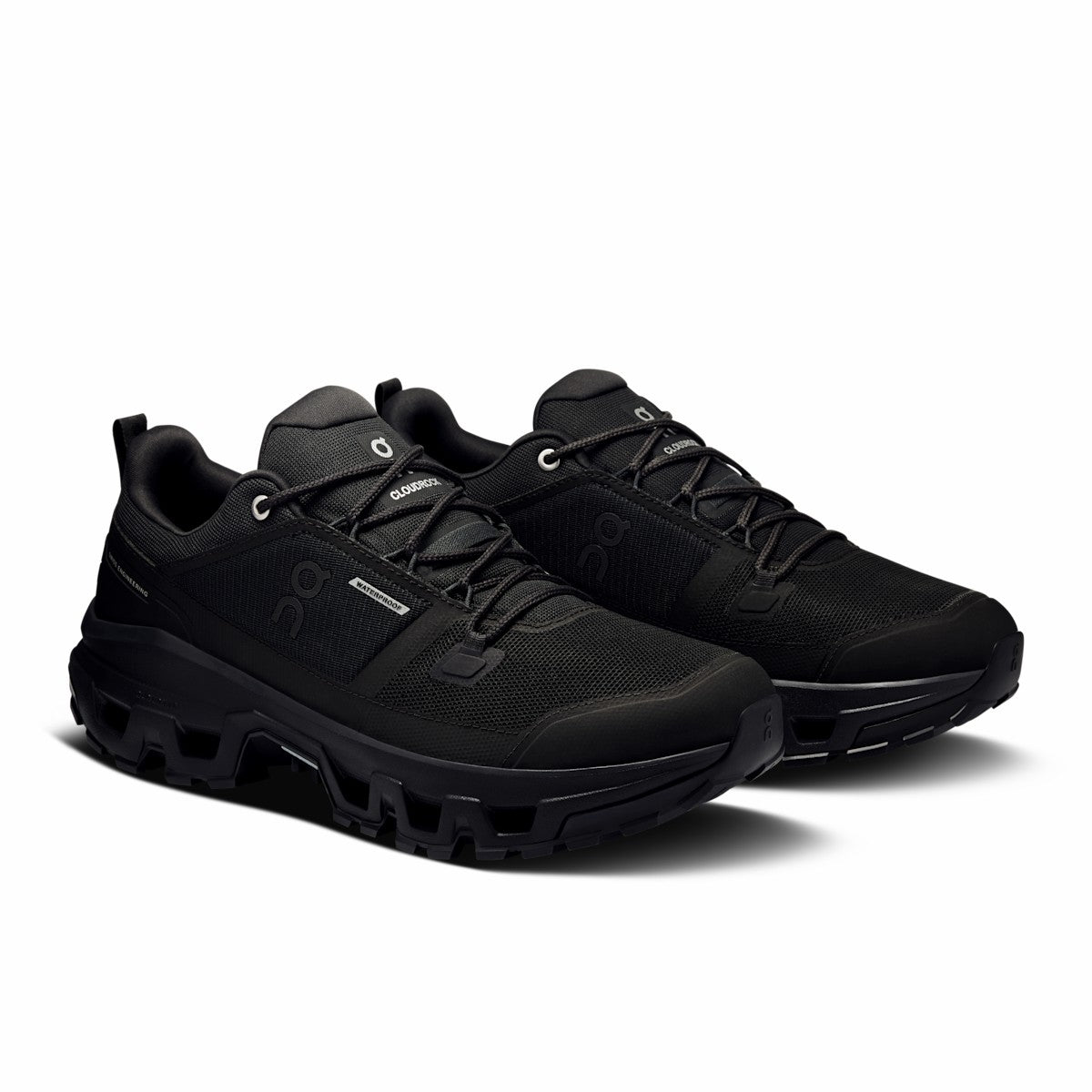 On United States Trending / Men's Cloudrock Low Waterproof - Black/Black