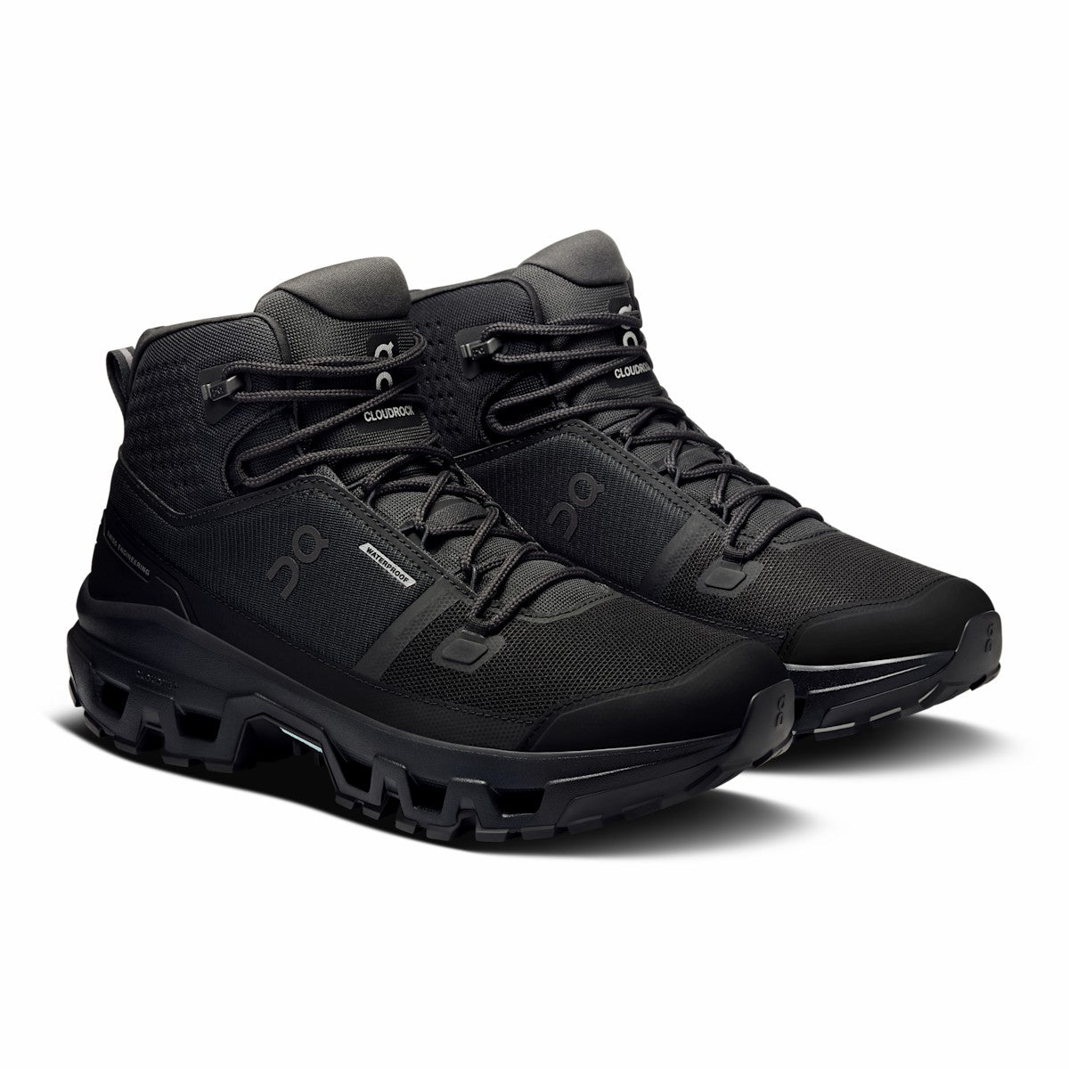 On United States Everyday / Men's Cloudrock Mid Waterproof - Black/Black