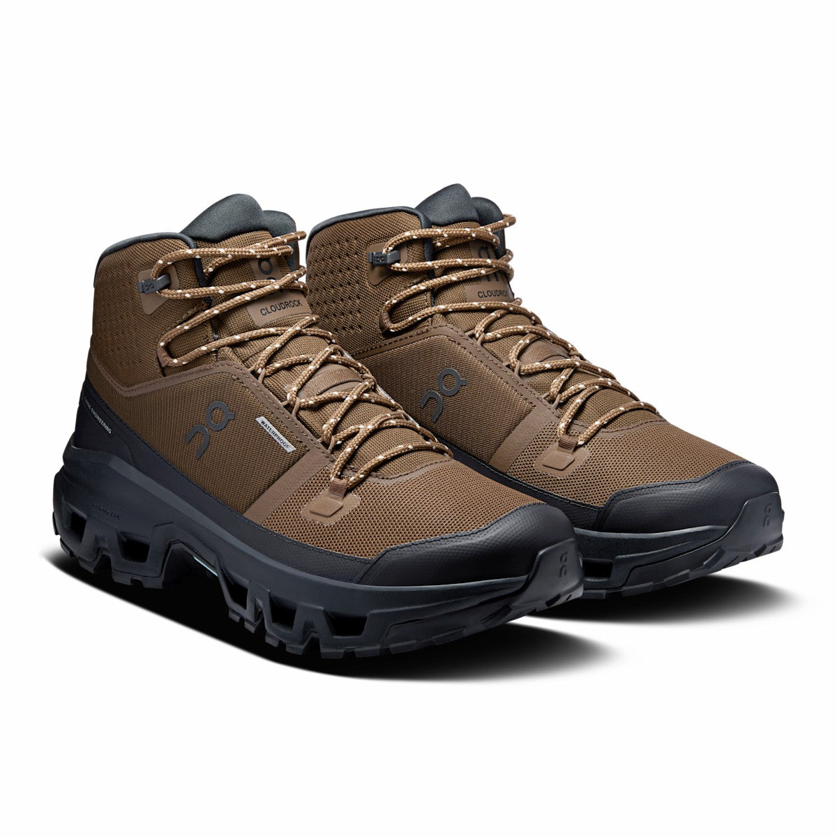 On United States New / Men's Cloudrock Mid Waterproof - Earth/Black