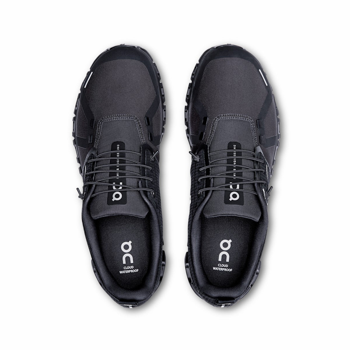 On United States Best Seller / Men's Cloud 6 Waterproof - Black/Black