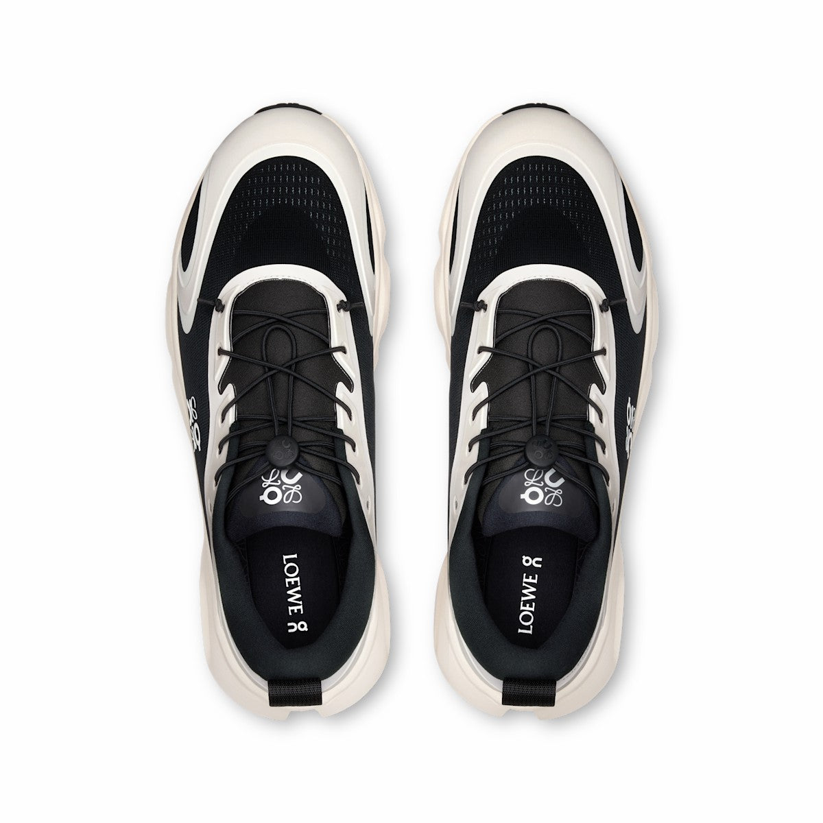 On United States Best Price / Men's Cloudsolo LOEWE - Black/Eggshell