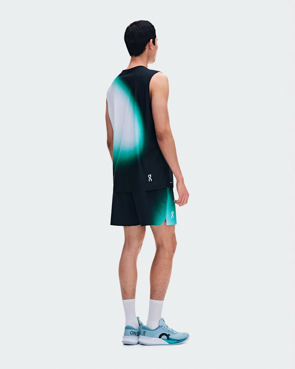 On United States Essential / Men's Court Tank Swing - Black/Neem