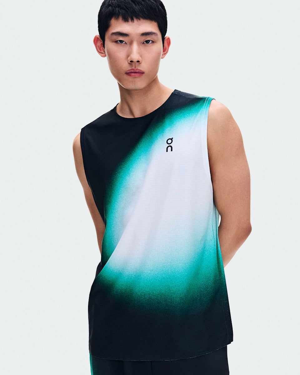 On United States Essential / Men's Court Tank Swing - Black/Neem