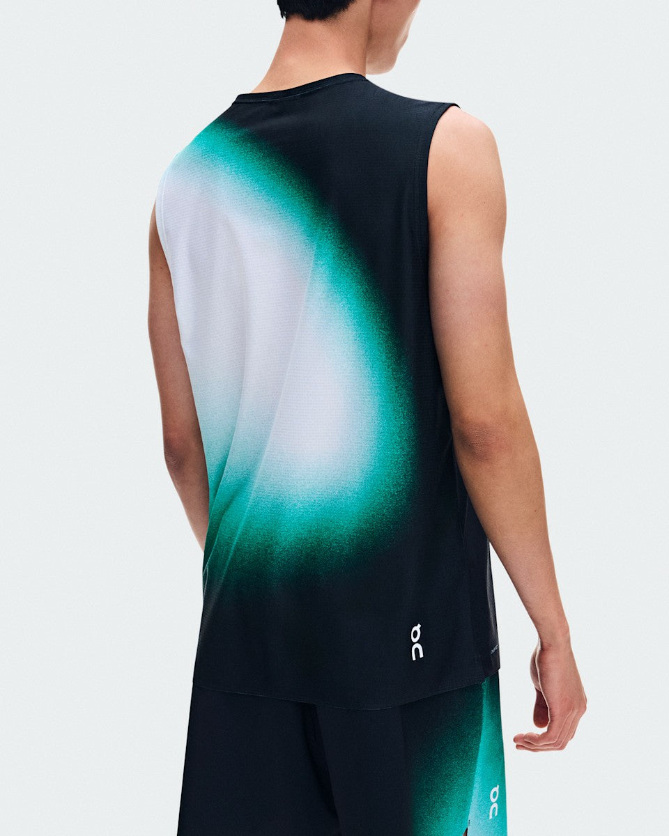 On United States Essential / Men's Court Tank Swing - Black/Neem