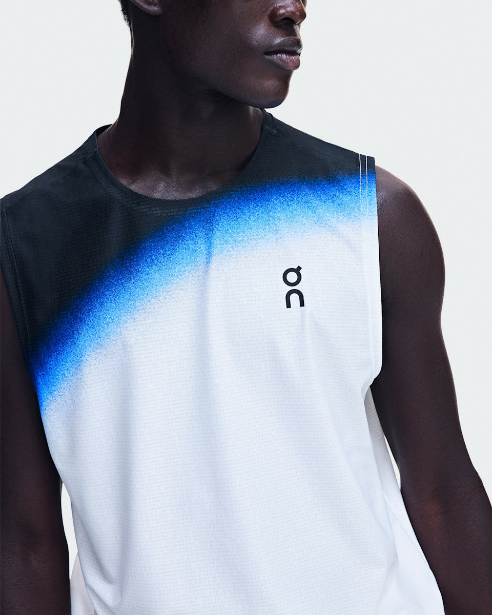 On United States Smart Buy / Men's Court Tank Swing - White/Jay