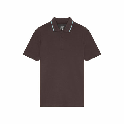 On United States Trusted / Men's Courtside Polo - Mulberry