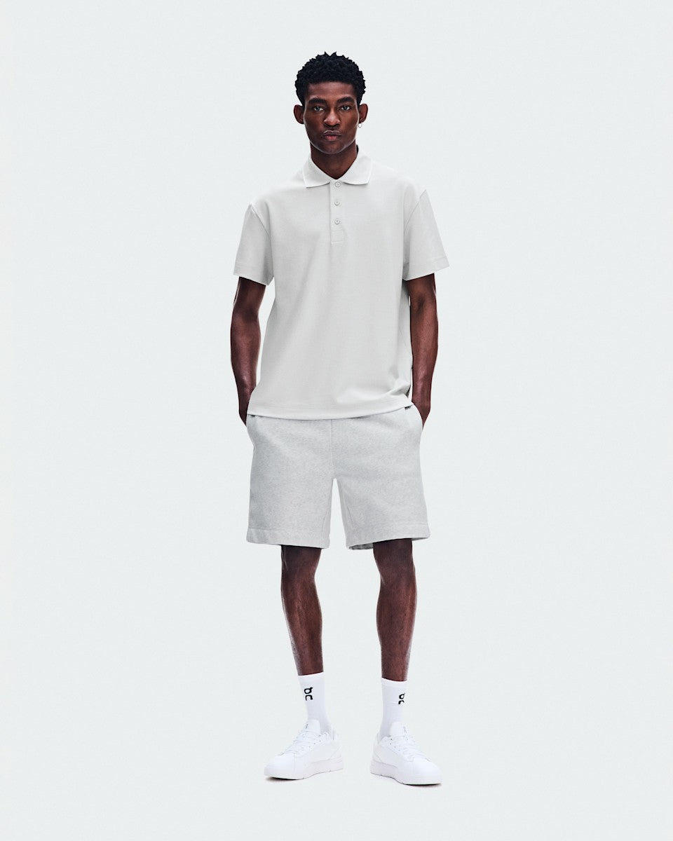 On United States New / Men's Courtside Polo - Glacier