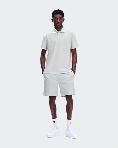On United States New / Men's Courtside Polo - Glacier